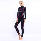 Women`S Long Wetsuit with Black Nylon Both Sides (HX-L0172)